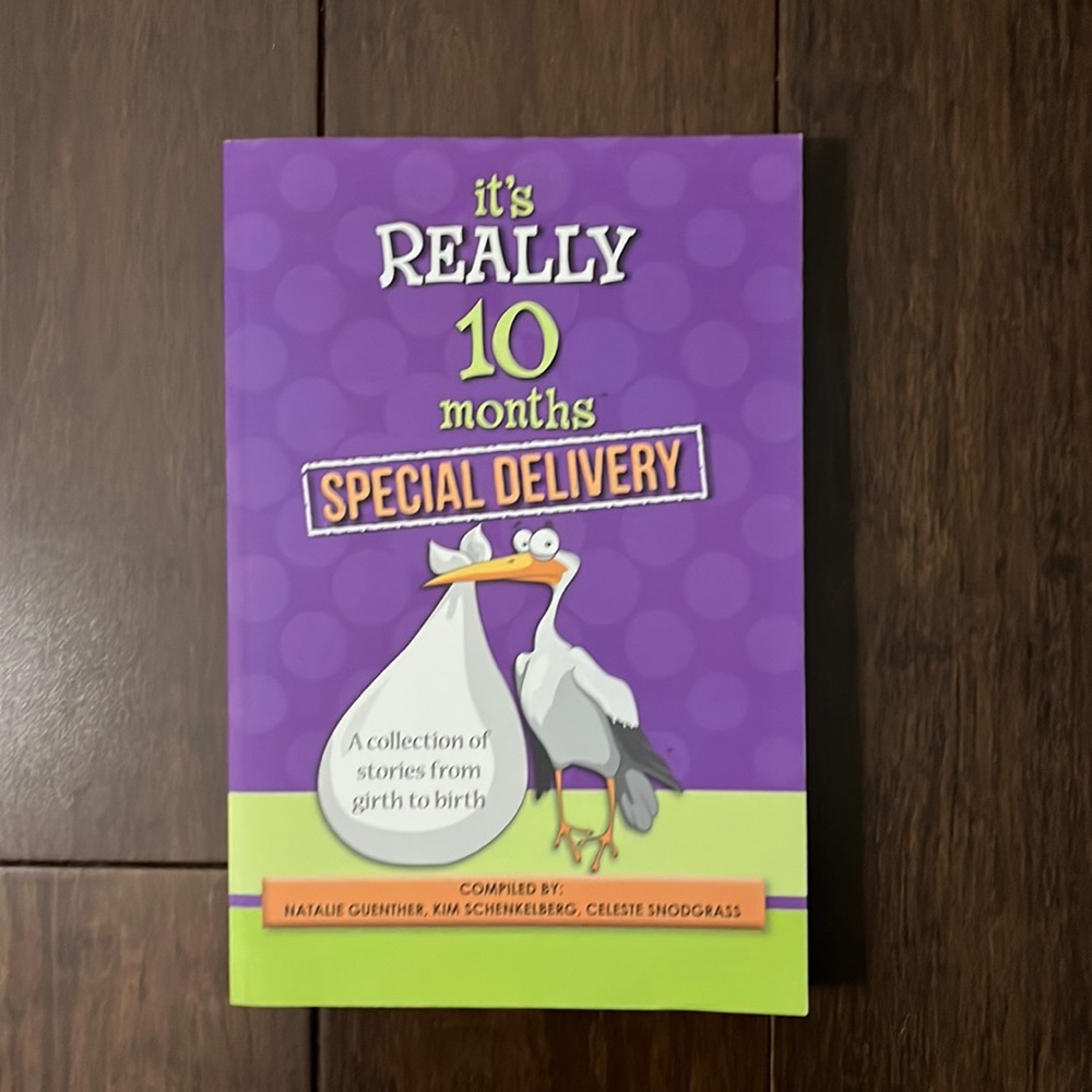 It’s REALLY 10 months Special Delivery Book